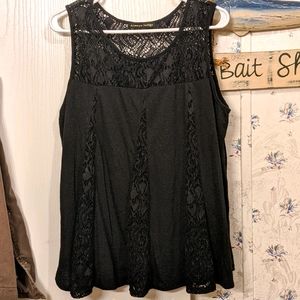 Always Indigo XL black tank